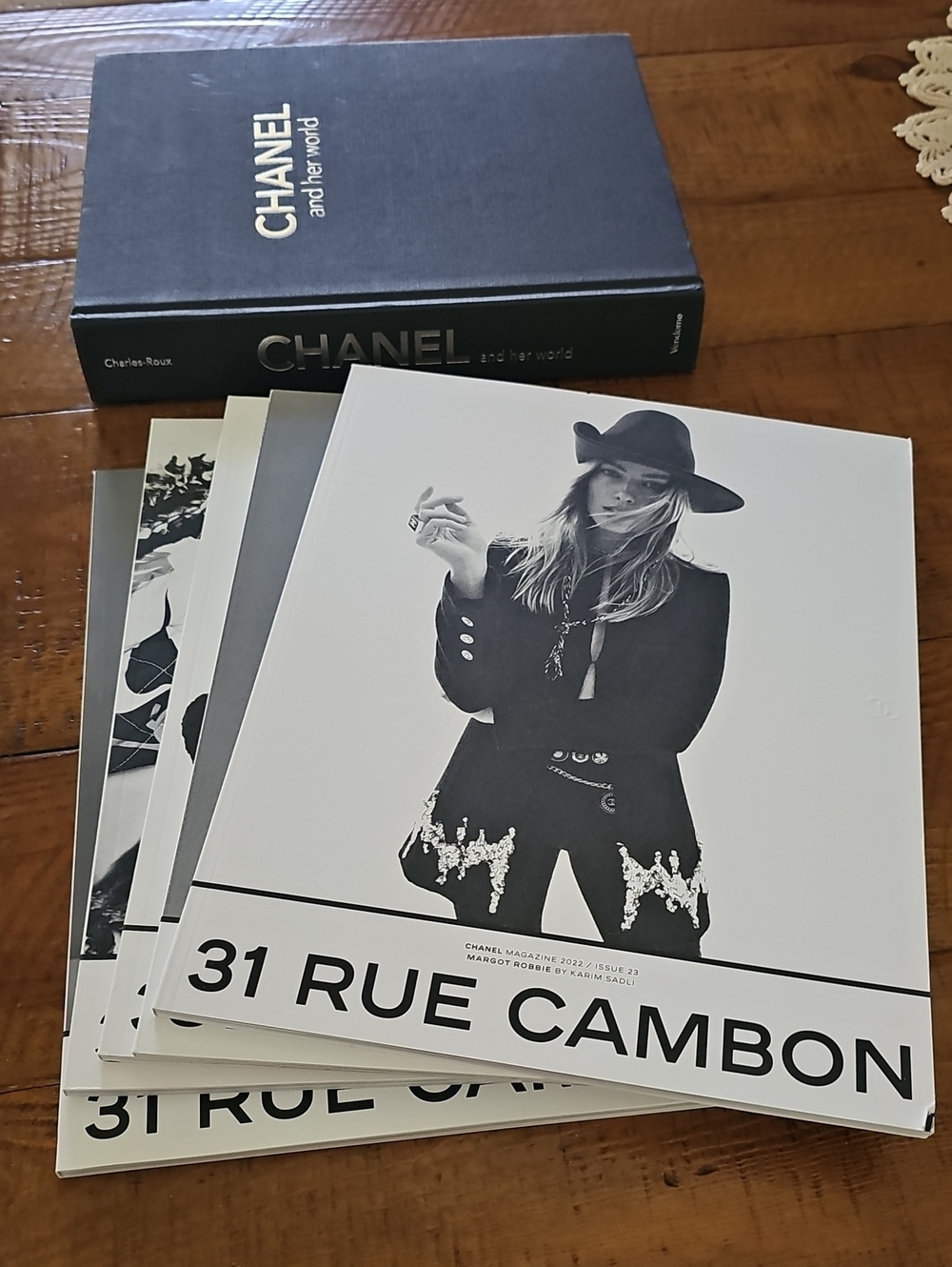 Chanel and Her World Book and Five Magazines Set